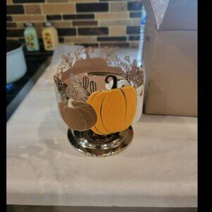 Bath and Body Works fall candle holder